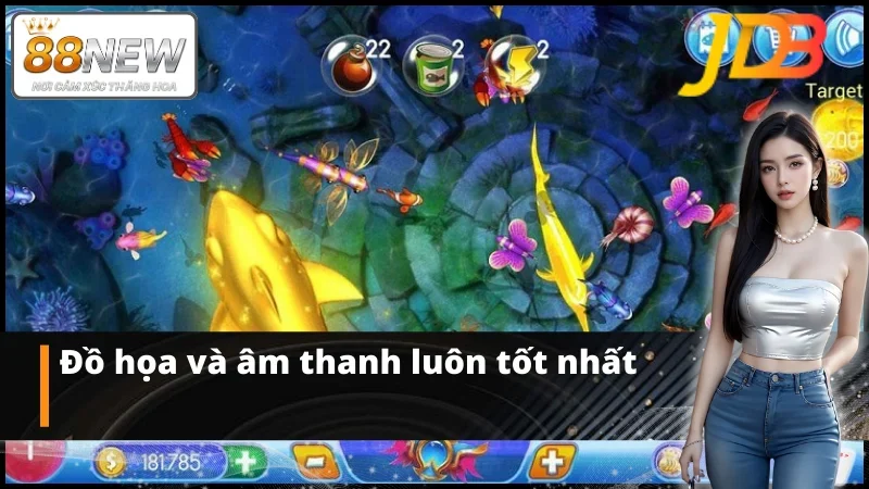 Ưu điểm của sảnh bắn cá JDB