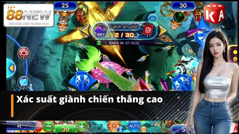 Bắn cá KA với khả năng chiến thắng cao
