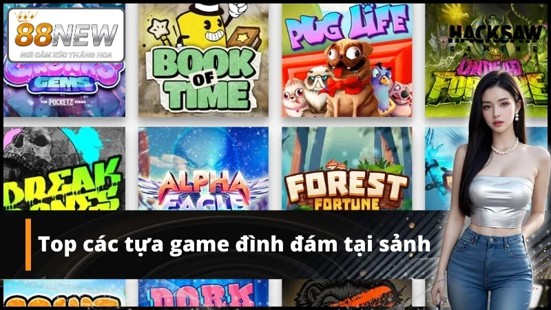 Các siêu phẩm chào hàng đến từ sảnh game Hacksaw