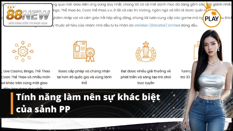 Điểm nổi bật của nổ hũ tại sảnh game PP