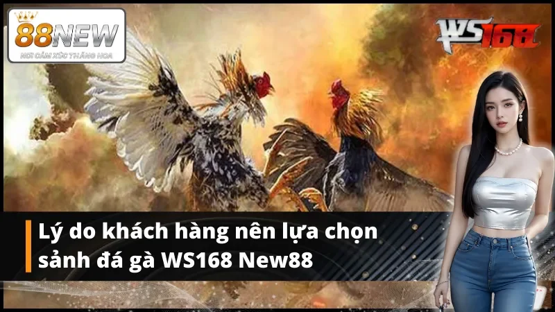 Lý do khách hàng nên chọn WS168 đá gà New88